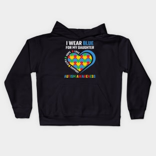 Autism Daughter Autism Awareness Gift for Birthday, Mother's Day, Thanksgiving, Christmas Kids Hoodie